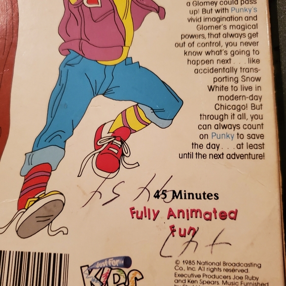 1985 PUNKY BREWSTER: PUNKY POWER ANIMATED VHS VIDEO, JUST FOR KIDS FEATURE - Picture 4 of 8